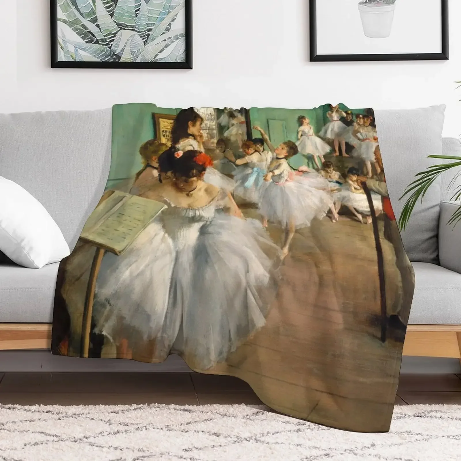 Дегазированные балерины-Танцевальный класс одеяло красивые пушистые одеяла
