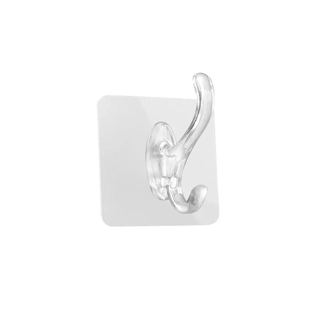 

Полипропиленовый прозрачный настенный крючок 1/3/5/6 рядов