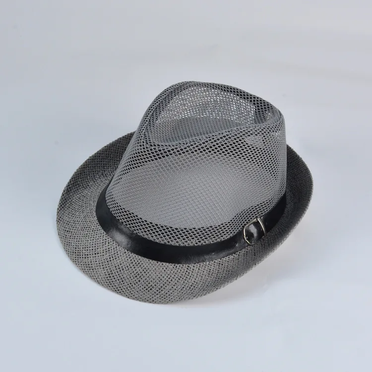 Summer men older folding breathable yarn net hat sunshade hat man outdoor summer hatcomfortable high quality