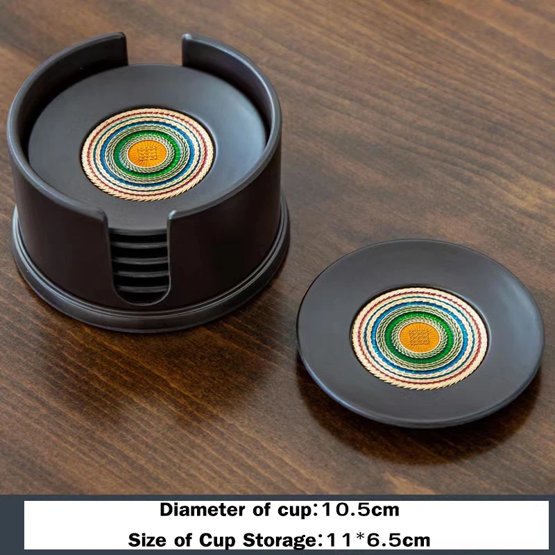 Бакелитовые подставки для чайной чашки наборы эмалированный коврик домашний