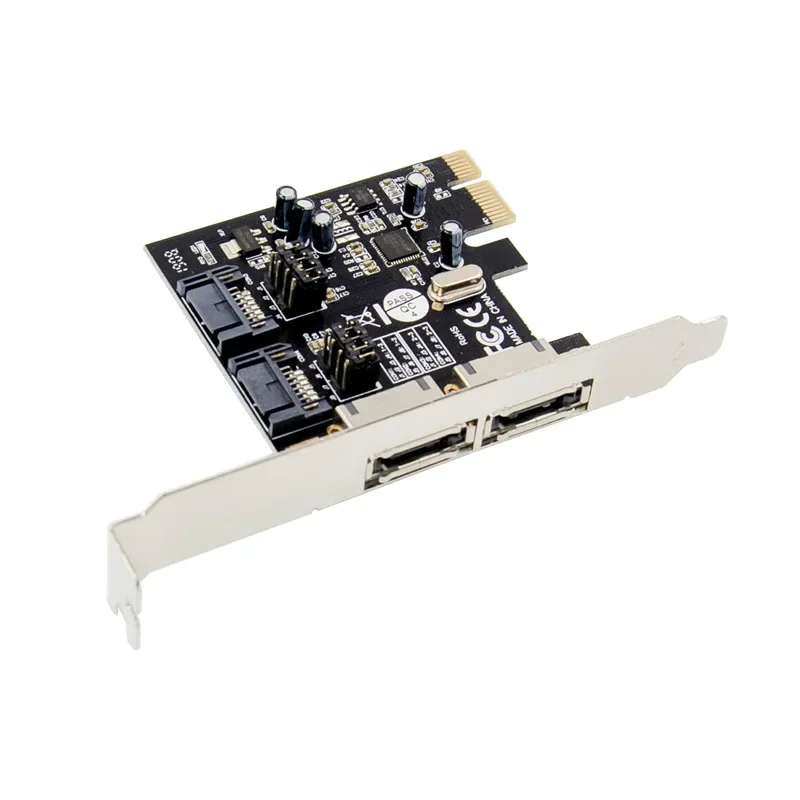 Карта расширения PCI-E на 3.0 SATA ESATA Два внешних порта eSATA