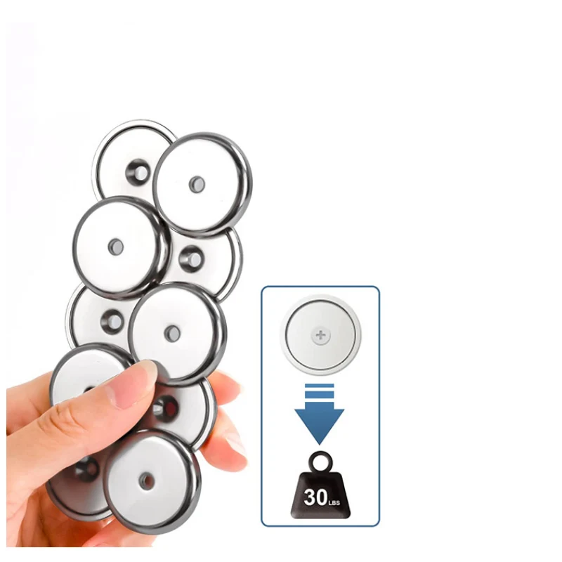 Магнитный блок с потайным отверстием и нержавеющими винтами |