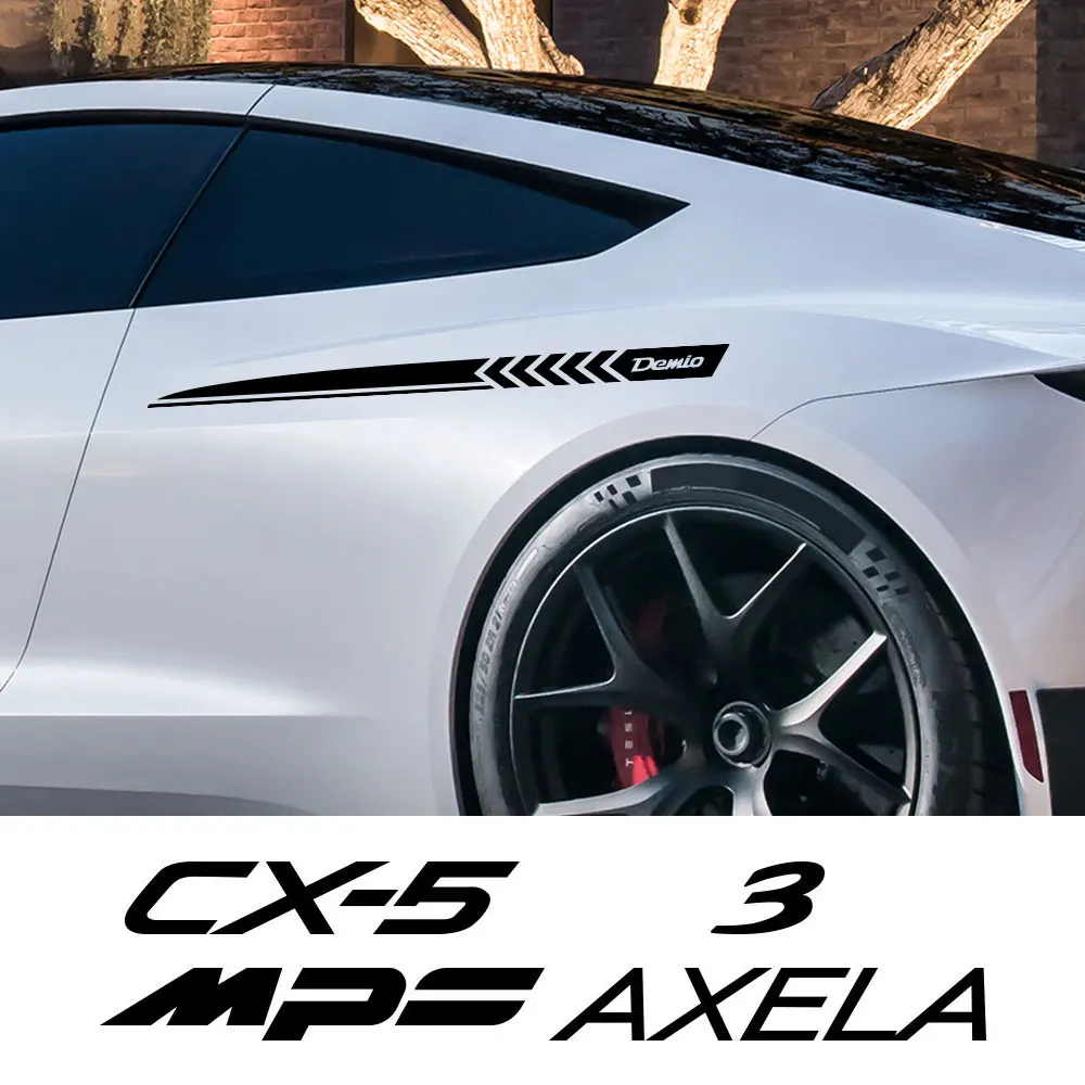 Автомобильная дверь боковая полоса наклейки на корпус для Mazda Demio CX-5 3 6 Axela Atenza MS MPS