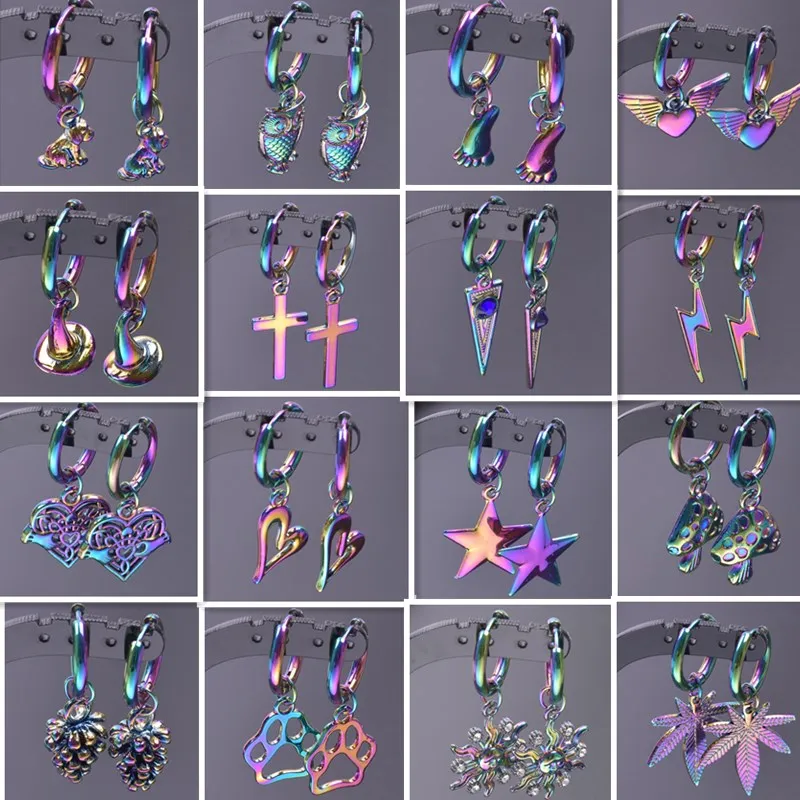 Кольцо из нержавеющей стали, искусственная радуга, сплав, сова, медведь, коготь, сердце, конус, Arete пирсинг, подарок, нержавеющая сталь Кольцо из нержавеющей стали, искусственная радуга, сплав, сова, медведь, коготь, сердце, конус, Arete пирсинг, подарок, нержавеющая сталь