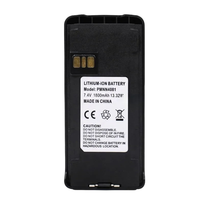 Фото Аккумулятор PMNN4081A 7.4V 1800mAh для раций DP540, CP100D, DEP250, C1200, сменный литиевый перезаряжаемый аккумулятор №3