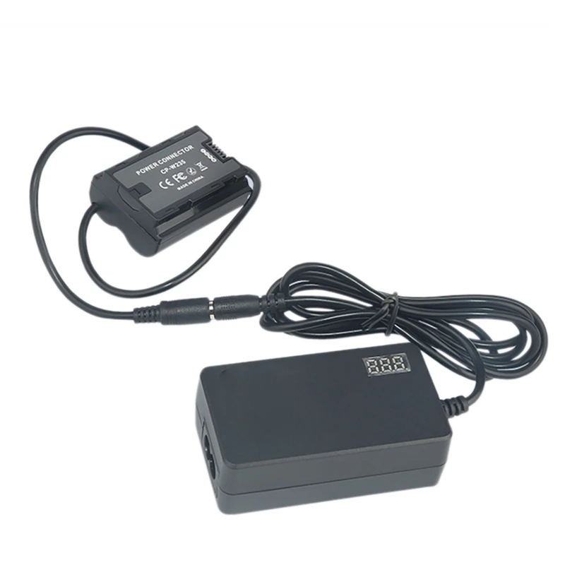 

Внешний источник питания W235 для камеры Fuji Micro-Single X-T4, адаптер питания с дисплеем, вилка европейского стандарта