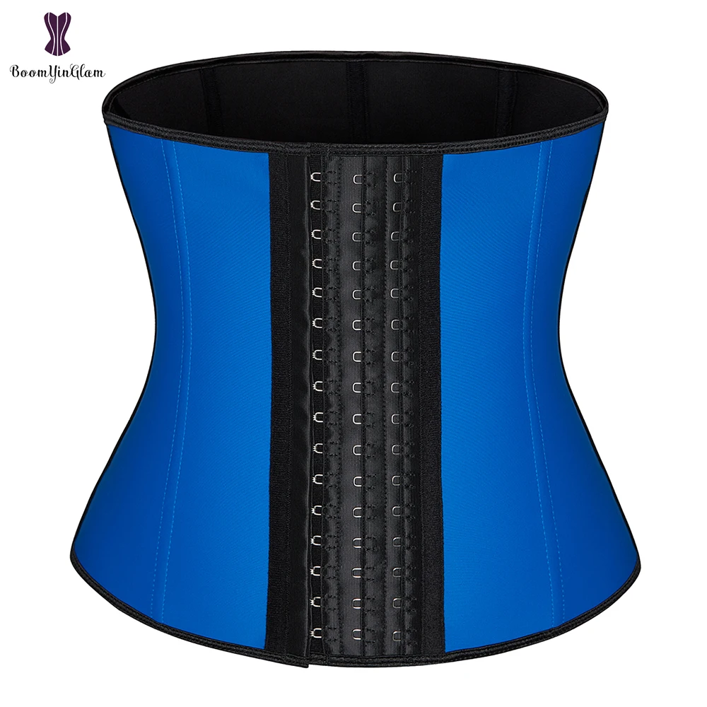 Fajas Cincher Latex Waist Trainer Women 9 Steel Bones Underbust Corset Slimming Korset