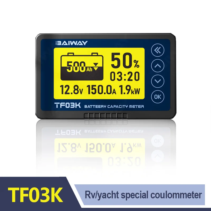 TELEHILL DC8-120V Кулоновый индикатор измерения электролитов с счетчиком для