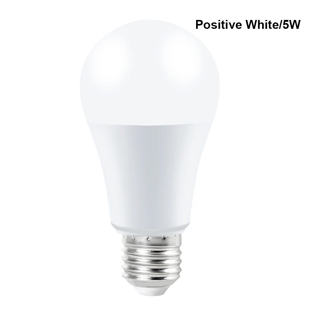 

220V E27 Smart Control Lamp Led RGB Light Dimmable 5W 10W 15W LED Lampada Changeable Colorful RGBW Lamp With IR Remote Control