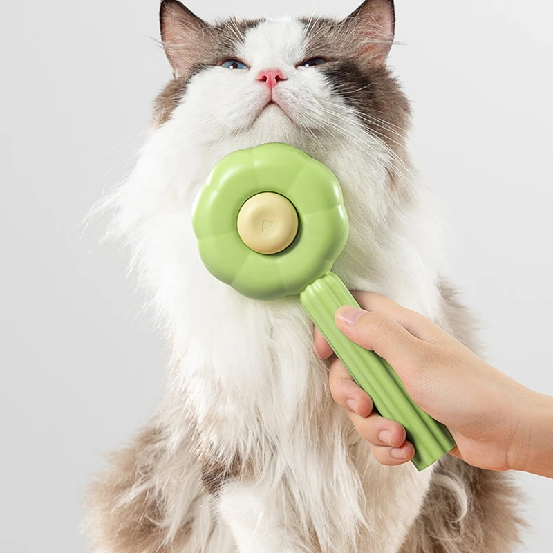 

Pet Cat Hair Removal Comb Dogs Grooming Needle Brushes Floating Hair Cleaning Beauty Accessories Kitten Massage Products Perros