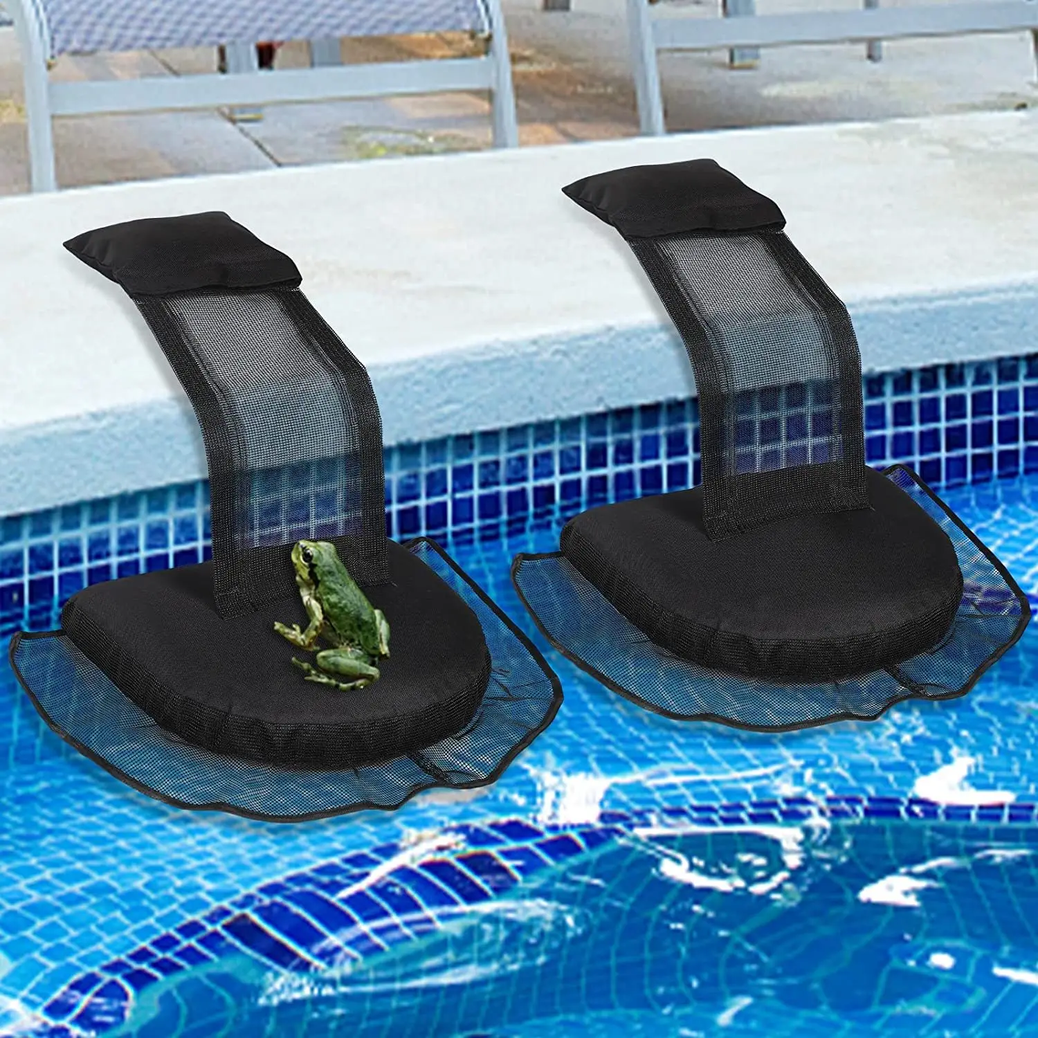 

Animal Rescue Escape Ramp Swimming Pool Floating Animal Protection Tool Outdoor Animal Frog Chipmunk