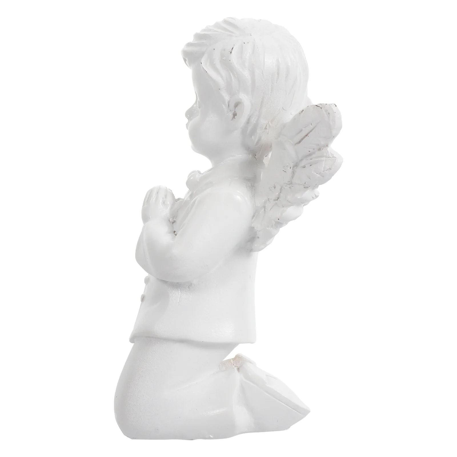 

Resin Crafts Decor Home Little Sculpture Guardian Statue Indoor House Gifts Angel Blessing Ornaments Christmas Resin Statue