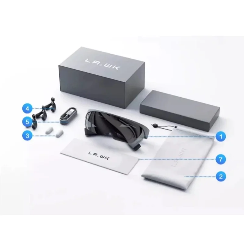 LAWK Смарт очки мета объектив S3 4K высокой четкости фото и видео Открытый Велоспорт