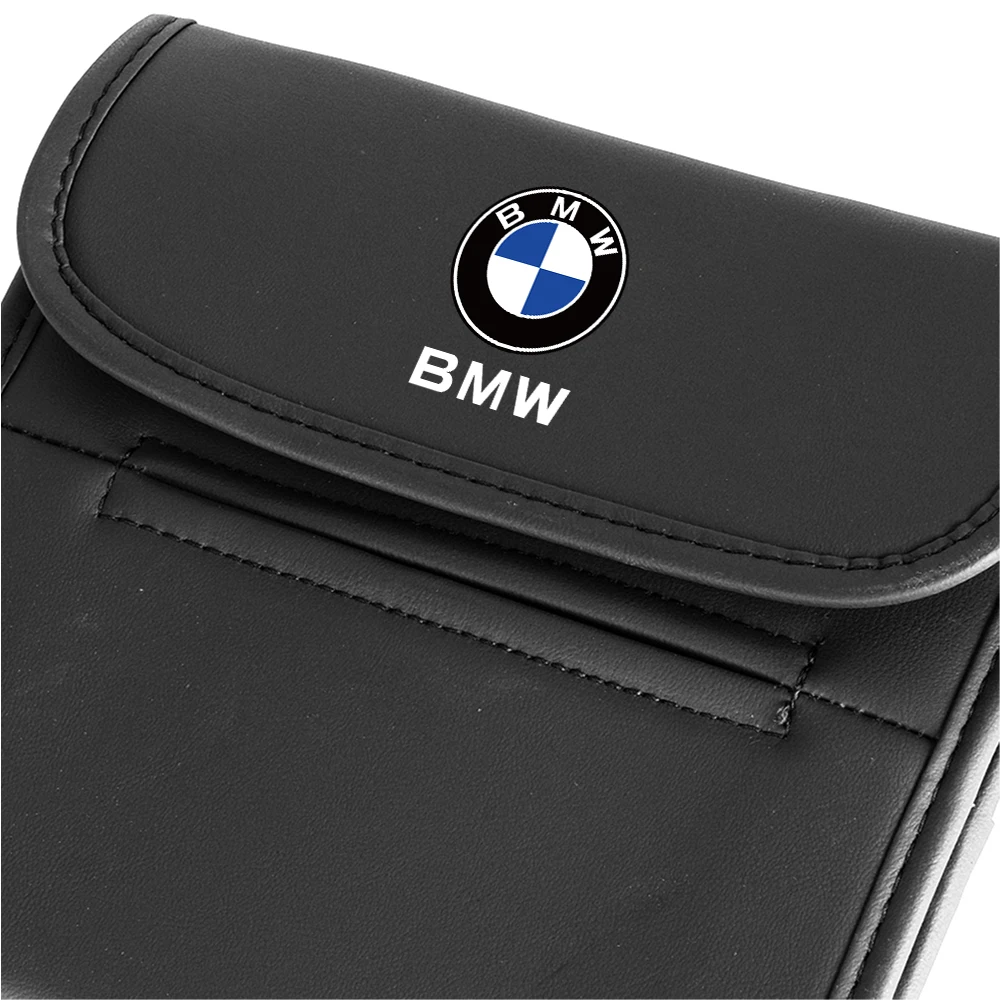 PU Leather Auto Tissue Bag Portable Seat Back Storage Car Accessories For BMW M3 M5 F10 F30 F20 E30 E34 E46 E91 Performance