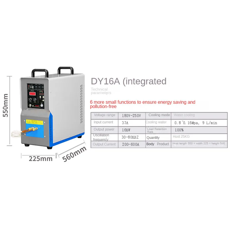 220 В небольшая высокочастотная индукционная нагревательная машина для пайки