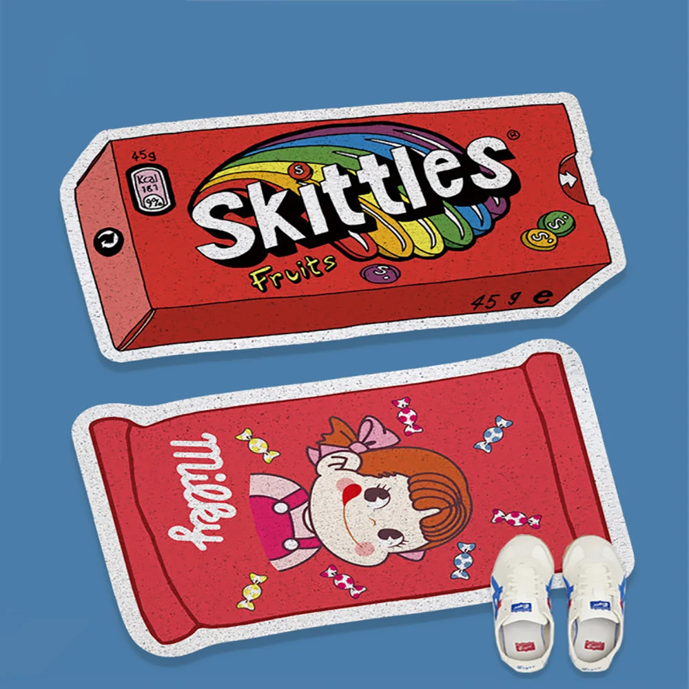 

Innovative Slip-Resistant Door Mat for Home Entrance Carpet Rug Prevents Slips and Scratches, Easy to Cut and Clean