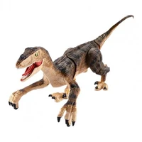 electric dinosaur raptor velociraptor remote control toys roar walking light animal model kids games boys gifts dinosaur