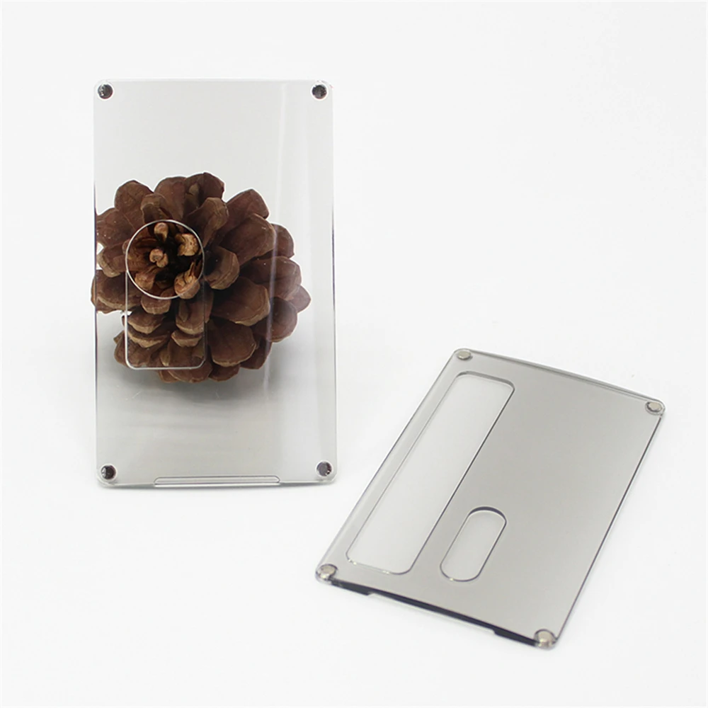 

SXK Стильные черные прозрачные акриловые панели/крышка для дверей 2 в 1 для 2023 новейшей заготовки V4 DNA 60w Box Mod