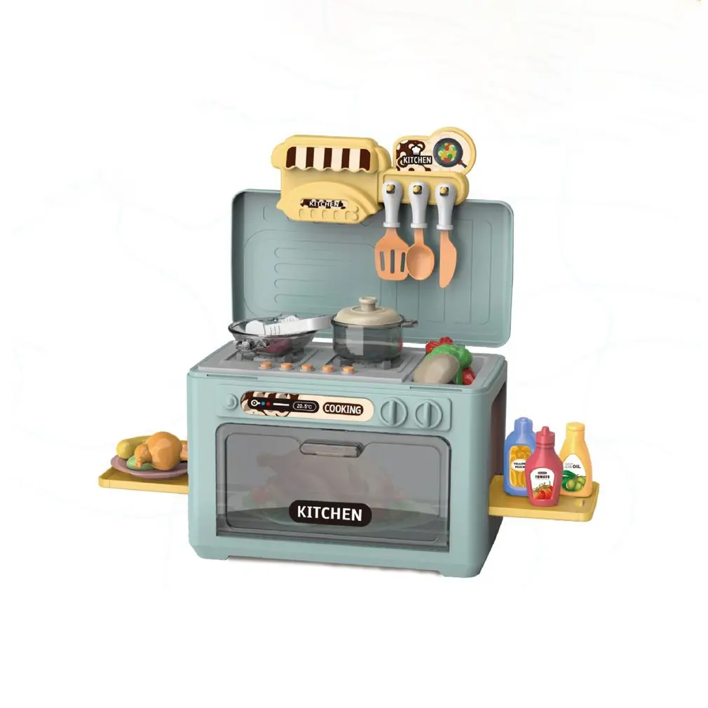 

Multifunctional Children Play House Toys Simulation Kitchenware Spray Microwave Oven Kitchen Toys Baby Pretend Toys Gifts
