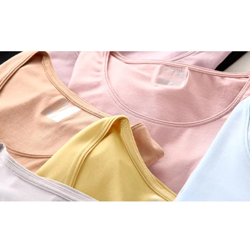 Эластичные летние однотонные женские футболки с коротким рукавом тонкие в стиле