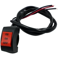 universal motorcycle switches handlebar led light switch on off push button headlight switch motorbike accessories