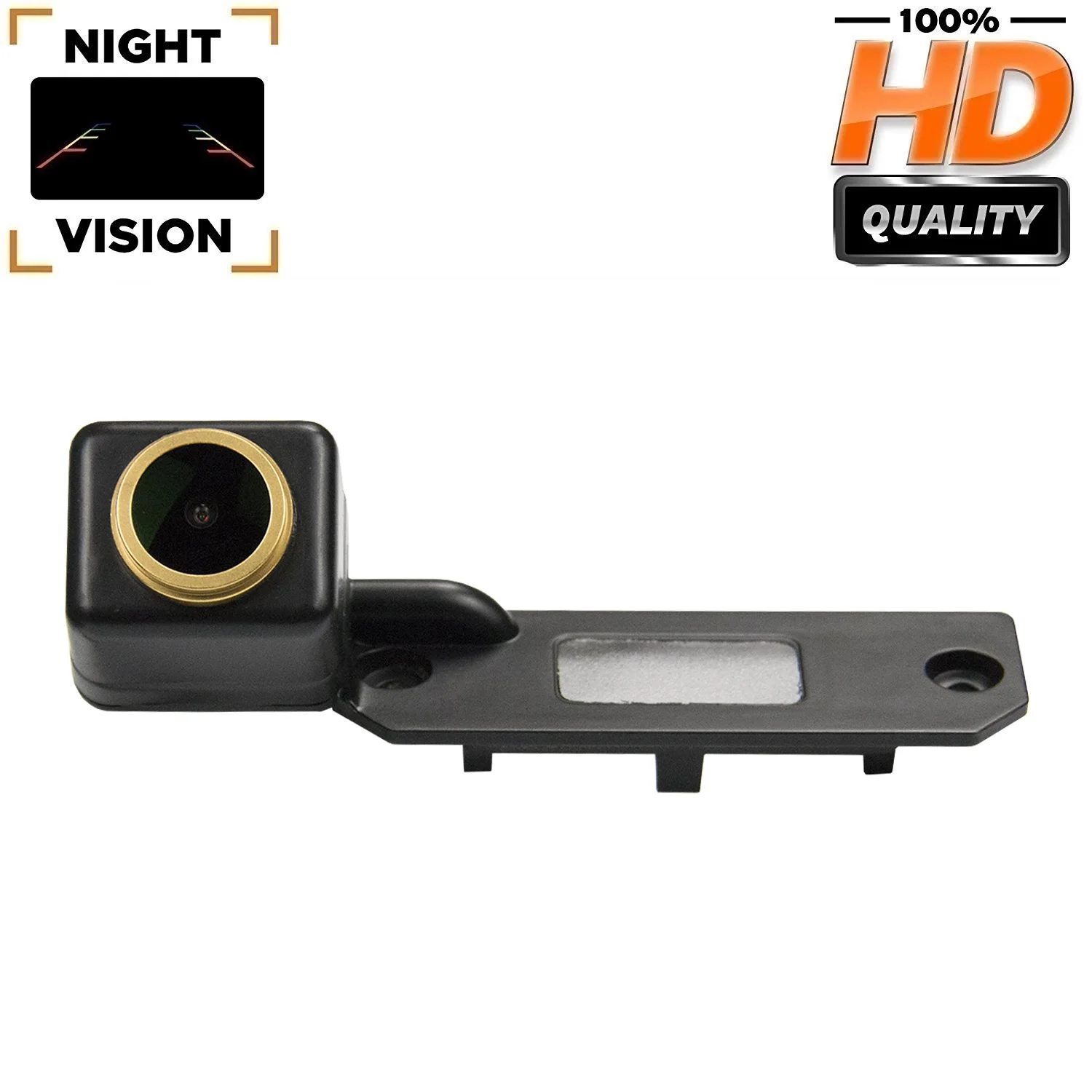 

Rear View Camera for Transporter T5 T6 Multivan Caddy Jetta Sharan Passat B5 SKODA Superb,HD 1280*720p Night Vison Golden Camera