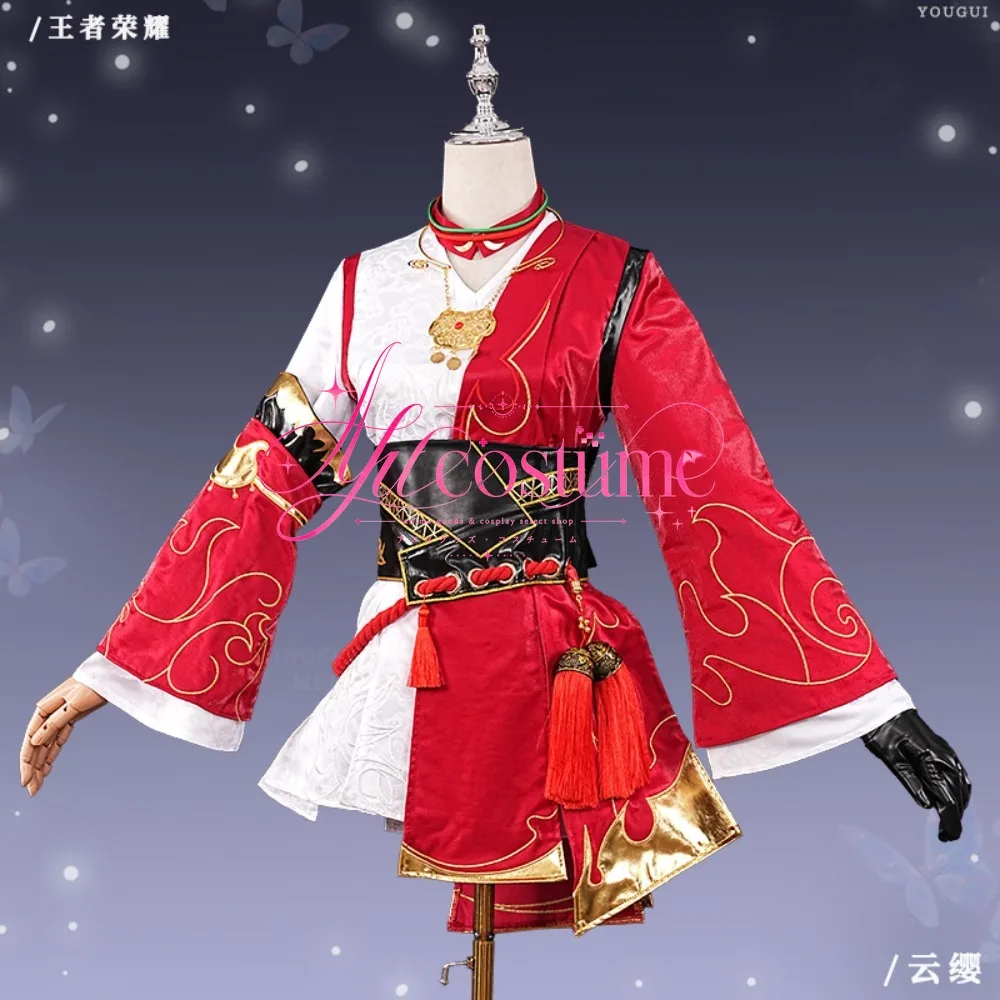 Фото Костюм для косплея Honor of Kings Yun Ying (оригинальный скин), полный комплект, женский наряд для аниме-игр, платье для выступлений на сцене и Comic Con №3