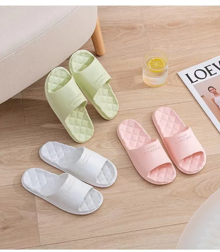 

EVA Slippers Female Lovers Thick Bottom Soft Shower Home Cool Shoes for Men's Slippers House Man Flat Male Indoor Bathroom