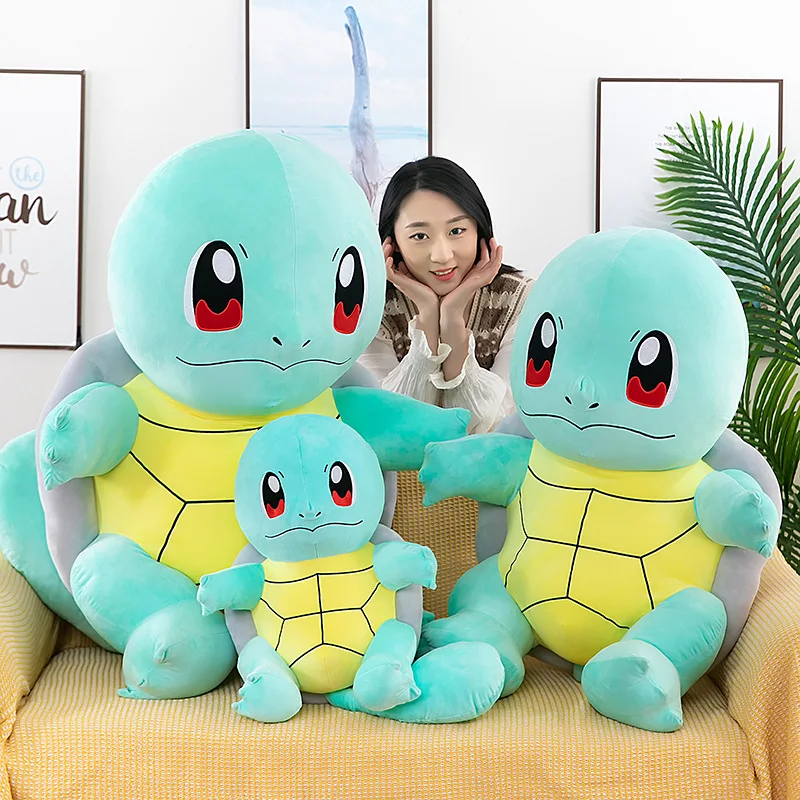 

Pokemon Squirtle Big Size Plush Doll Large Stuffed Toy Pillow Cushion Doll