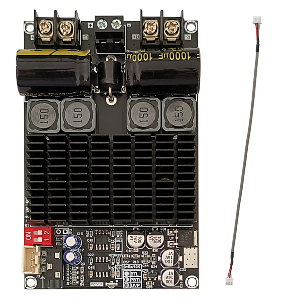 Плата цифрового усилителя ZK-2001 2 1-канальный 2X100 Вт + 200 сабвуфер TPA3221 модуль Bluetooth с