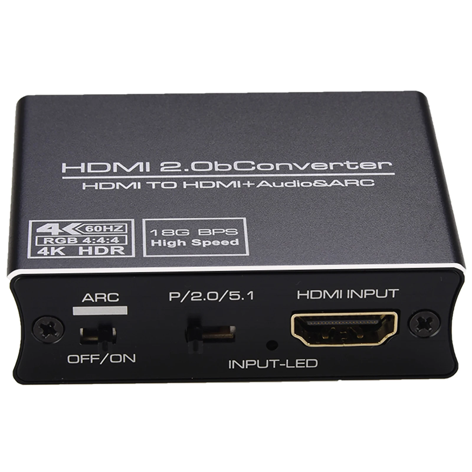 

Оптический аудио экстрактор 4K x 2K 60Hz HDMI-совместимый с HDMI-совместимый + оптический SPDIF + 3,5mm стерео аудио выход с ARC