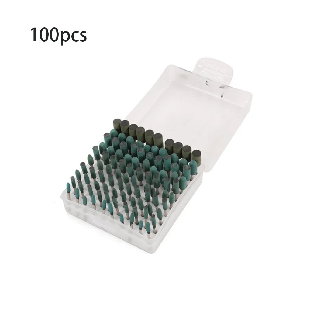 

100Pcs Grinding Head Small Convenient Lightness Durable High Fit Grinder Polishing Tools Grinding Machine Accessory