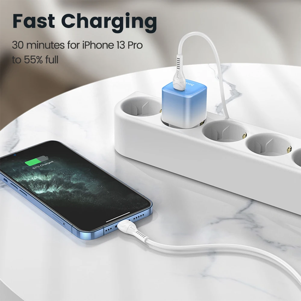 Olaf 20W PD USB C Charger For iPhone 13 12 11 Pro Max mini Fast Charger USB C For Xiaomi Huawei Cube Quick Charging Adapter images - 6