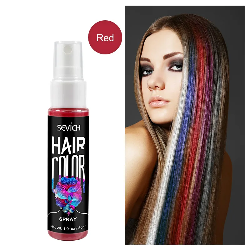 

5 цветов s краска для волос спрей мгновенный Стайлинг продукт для волос сухая Мода Красота Макияж tintes para cabello окрашивание волос ante Hair