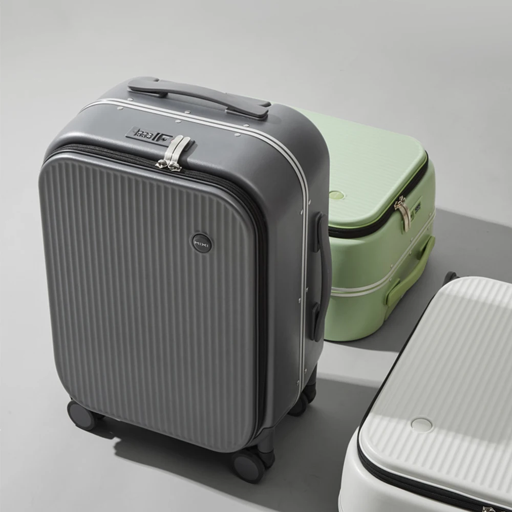 Чемодан для ручной клади чемодан на колесах со спиннером путешествий с передним