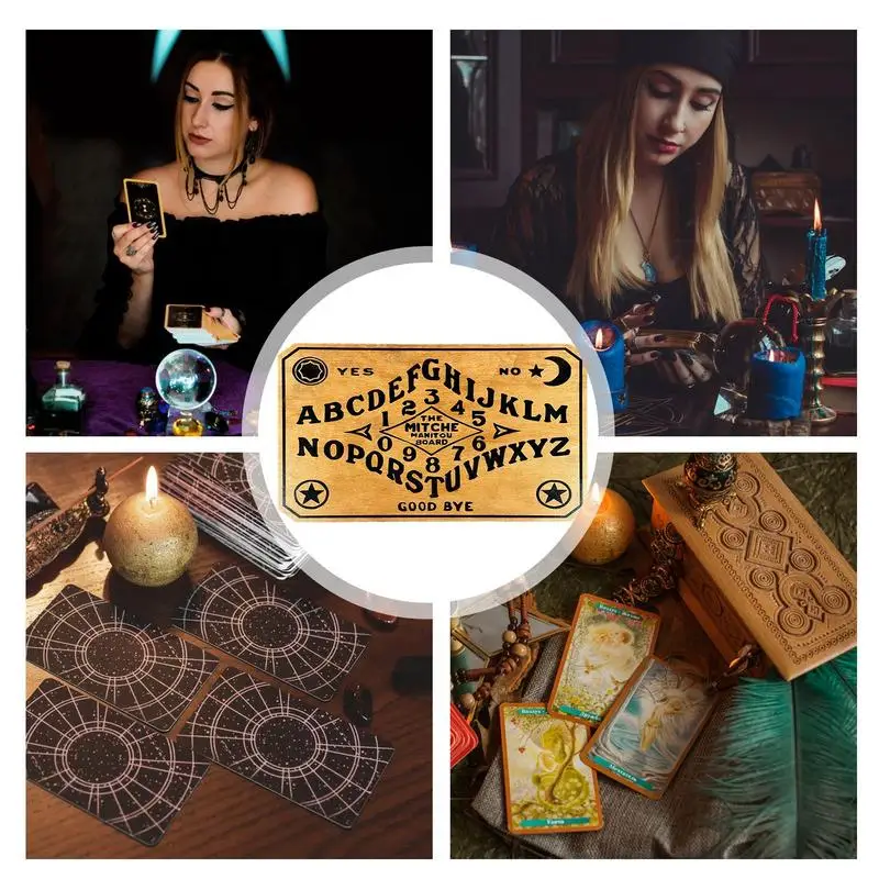 Доска для гадания Dowsing деревянный маятник и карвенные доски метафическое