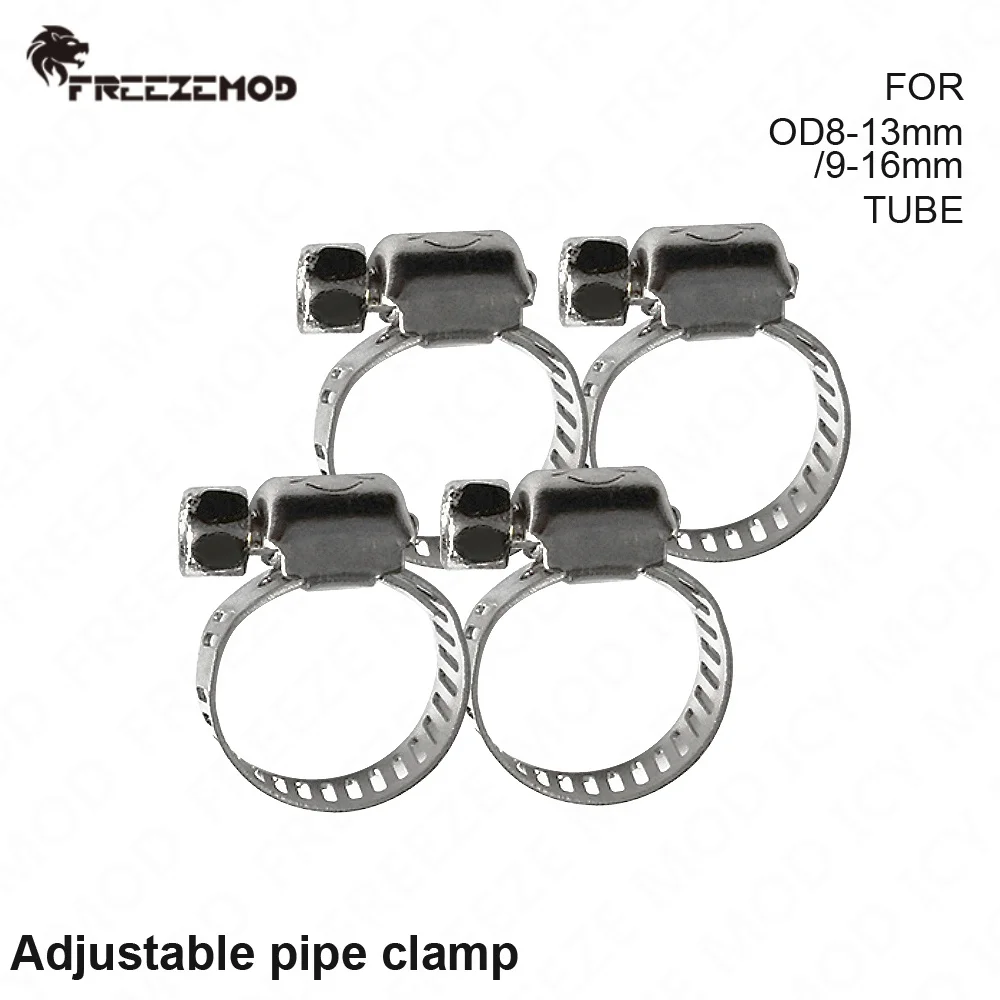 

Water Cold Water Pipe Metal Pipe Clamp Water Pipe Clamp Suitable for 2/3/4 Water Pipe Adjustable 8-13mm/9-16mm