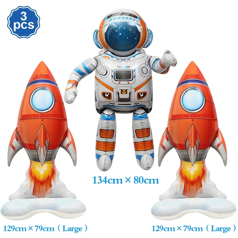 

Стоячий астронавт воздушный шар из фольги