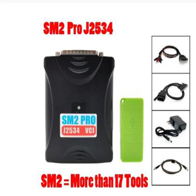 

SM2 Pro J2534 VCI ECU Programmer Read&Write ECU 67IN1 FLASH EEPROM PFLASHER 67 IN 1 Update Version of Flash Bench and OBD