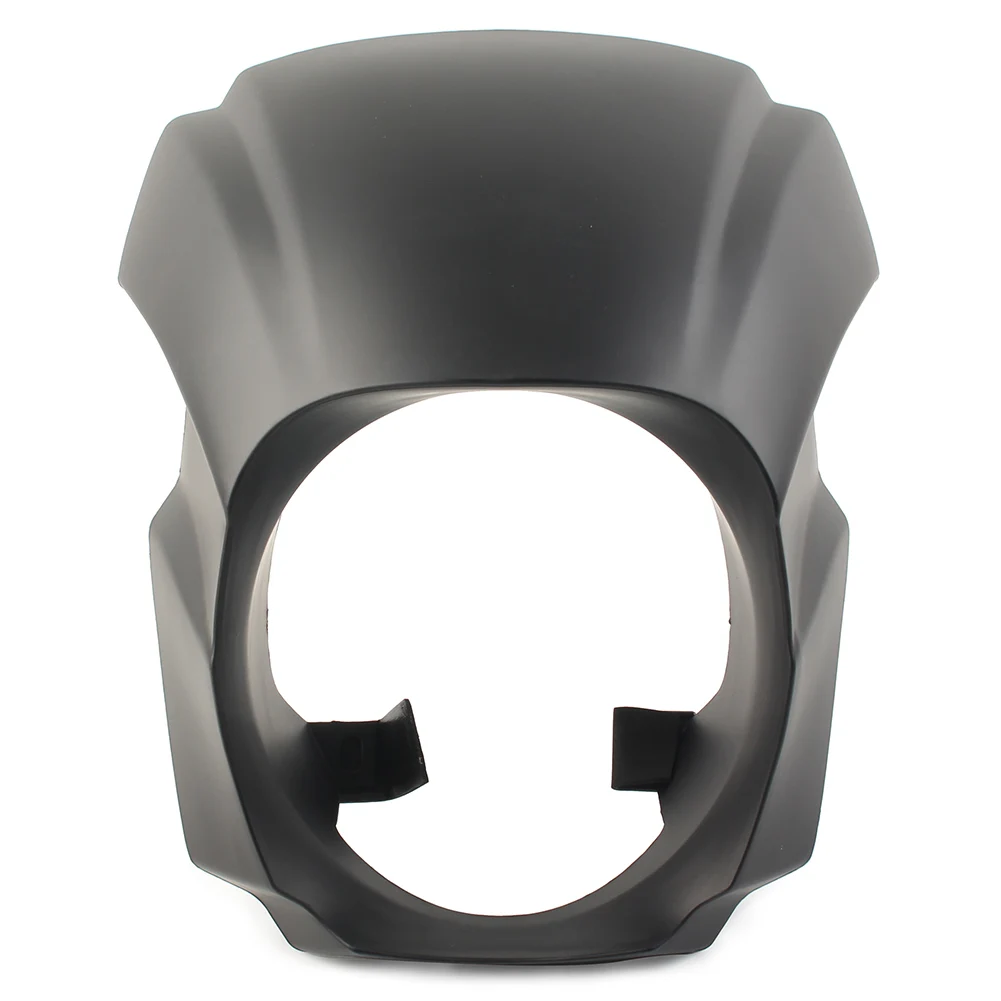 Матовая черная передняя маска мотоцикла обтекатель фары чехол для Harley Softail Breakout