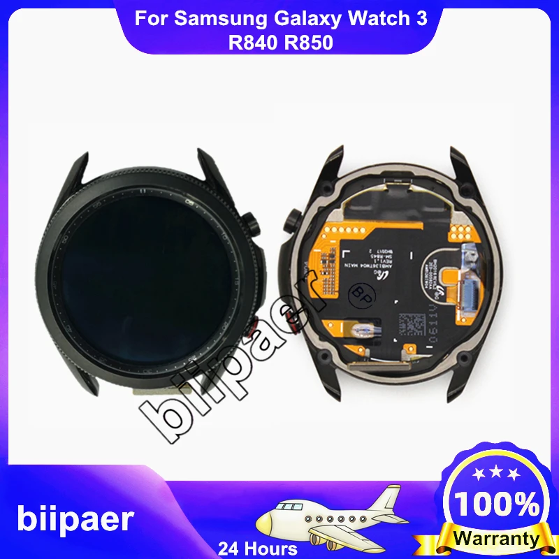 

Для Samsung Galaxy Watch 3 SM-R850 SM-R855 41 мм ЖК-дисплей сенсорный экран дигитайзер в сборе SM-R840 45 мм часы 3 LCD