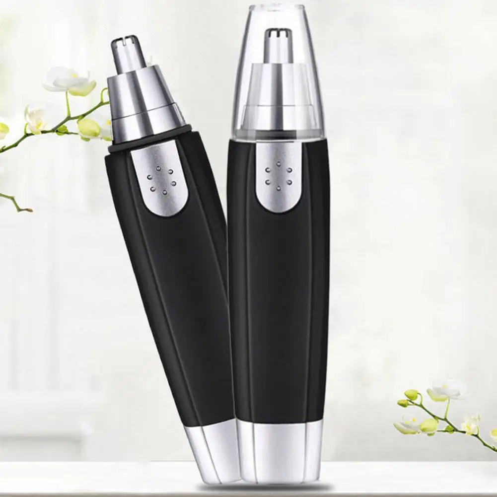 

Nose Hair Shaver Efficient No Damage Battery Operated Ears Eyebrow Nose Hair Clipper Ear Hair Trimmer Hygienic Grooming