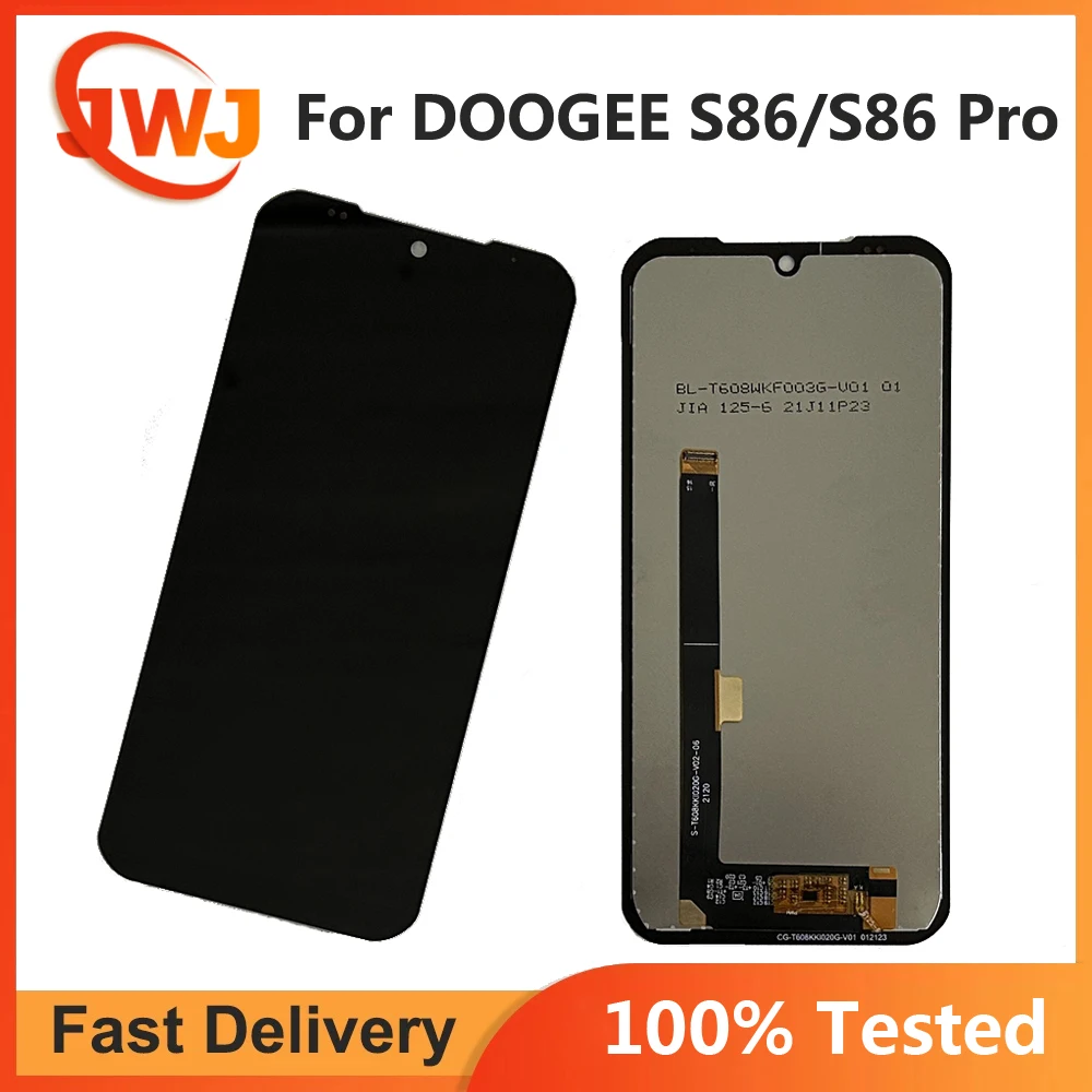 Новый оригинальный 6 1 ''ЖК-дисплей DOOGEE S86 Pro + кодирующий преобразователь