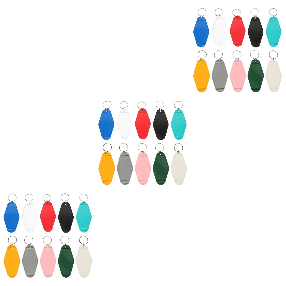 

30 Labels Tags Key Chain Tags Hanging Keyrings Blank Labeling Tags Blank Keychain Key Labels Hotel Keychain