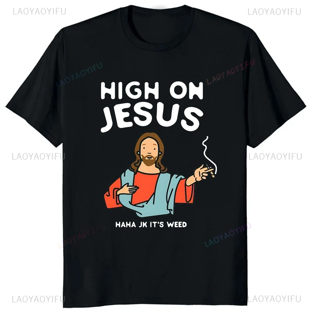 Футболка с принтом Иисуса Христа