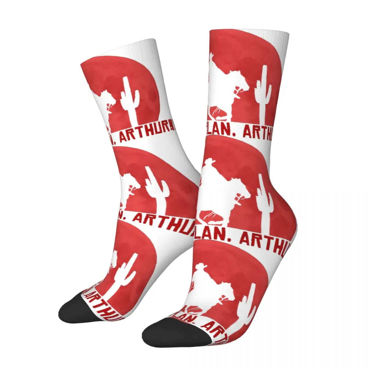 

Funny Compression Sock for Men I Have A Plan Hip Hop Harajuku Red Dead Redemption Happy Quality Pattern Printed Boys Crew Sock