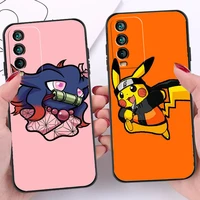 pokemon pikachu bandai phone cases for xiaomi redmi 7 7a 9 9a 9t 8a 8 2021 7 8 pro note 8 9 note 9t carcasa funda back cover