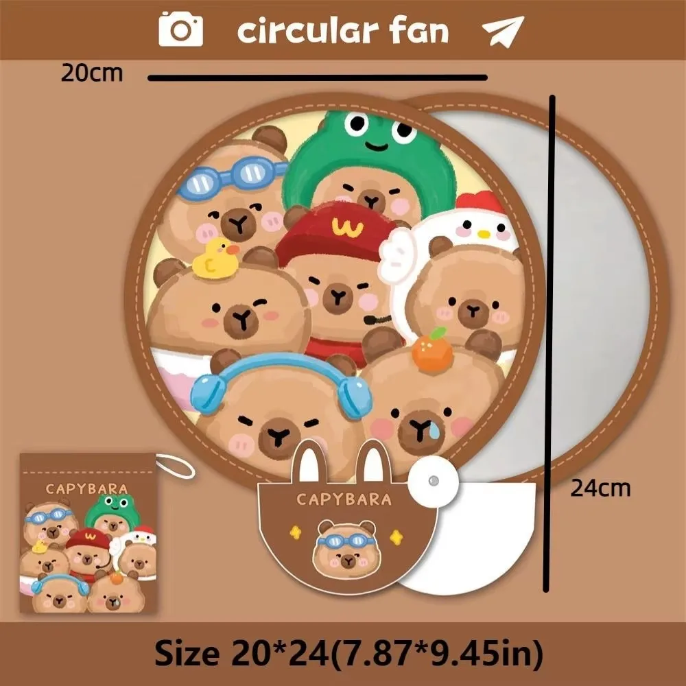 Портативный Складной Вентилятор С Мультяшным Дизайном Для Фотографии На