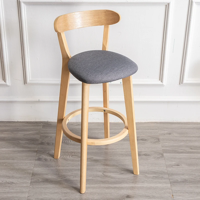 Итальянский дизайн обеденные стулья деревянная комната геометрический мягкий