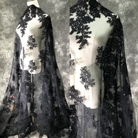 high end eyelashes car bone lace nail bead sequins lace dress embroidery lace accessories embroidery cloth fabric
